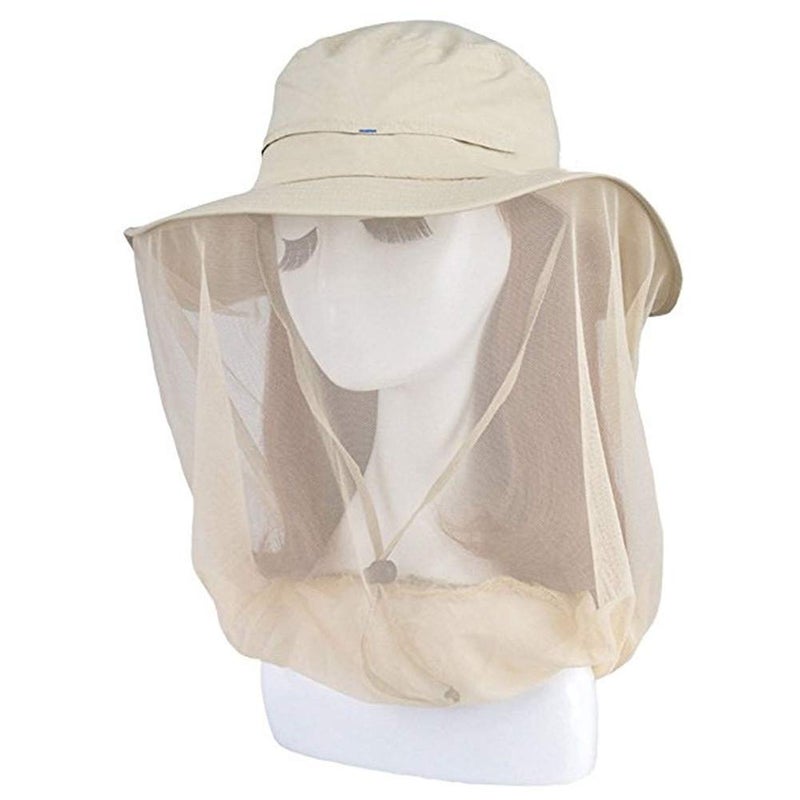 Jackcell Mosquito Head Net Hat, Safari Hat Sun Hats with Mesh Protection from Insect Mesh - Image 5